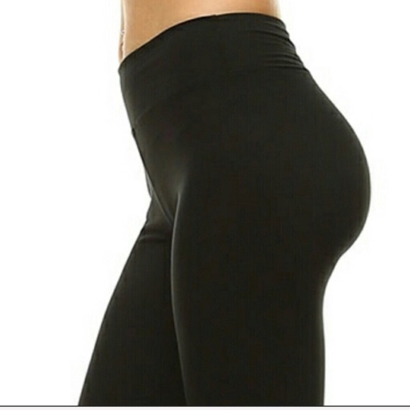 NWT Closeout 2/$20 ▪️Plus Size Super Soft High Waisted Leggings - Picture 3 of 3